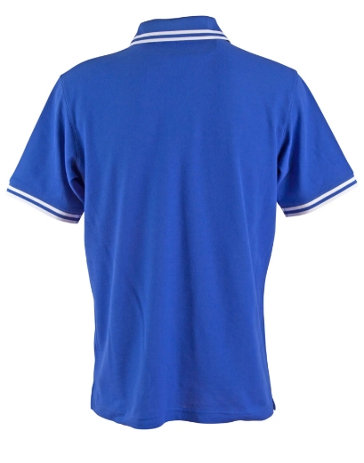 Picture of Winning Spirit, Mens Truedry Contrast S/S Polo